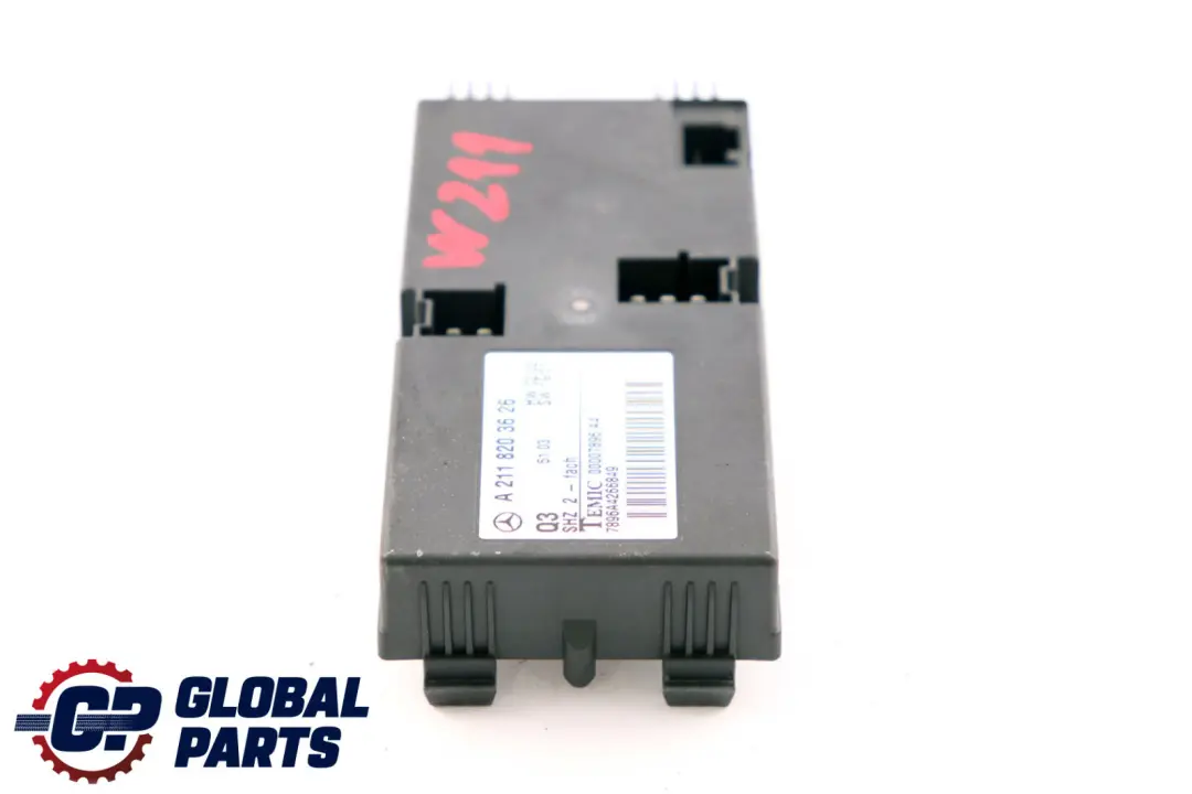  Mercedes-Benz E-Class W211 S211 Heated Seat Control Unit Module - SKU A2118203626 - Part number A2118203626