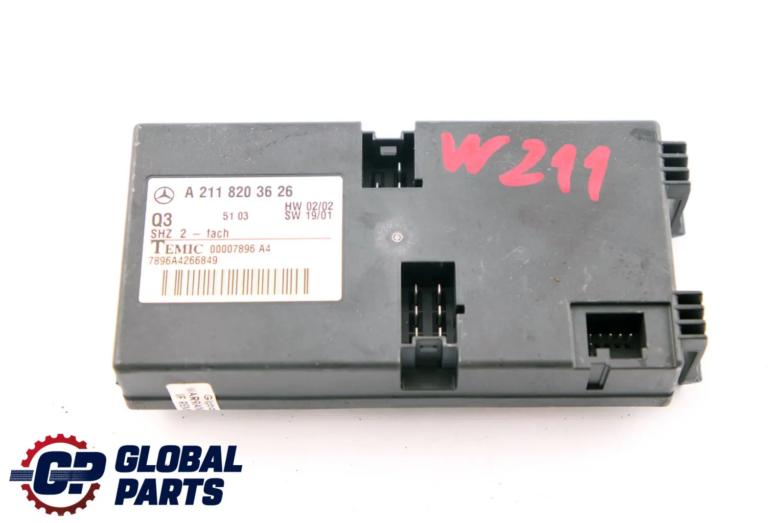 Mercedes-Benz E-Class W211 S211 Heated Seat Control Unit Module A2118203626