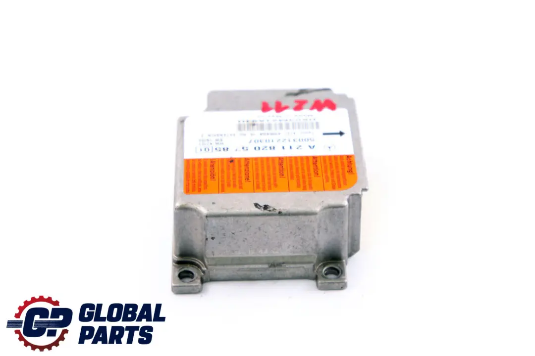 Module de l'unité de contrôle du système d'airbag ECU pour Mercedes W211 S211 à propos du numéro de pièce A2118205785 Mercedes W211 S211 Module de l'unité de contrôle du système d'airbag ECU - SKU A2118205785 - Numéro de pièce A2118205785