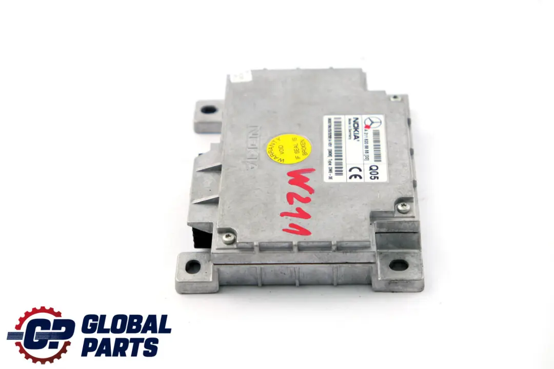 Nokia Phone Control Unit Module ECU pour Mercedes W211 W220 à propos du numéro de pièce A2118205885 Mercedes W211 W220 Nokia Phone Control Unit Module ECU - SKU A2118205885 - Numéro de pièce A2118205885