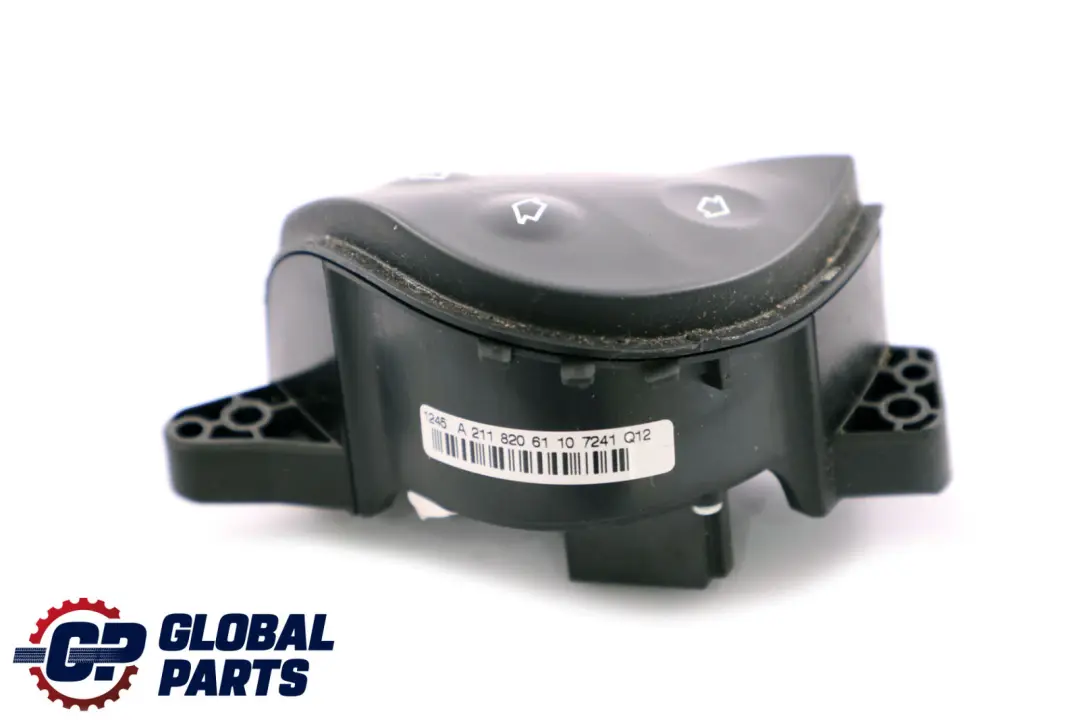 Mercedes W211 Steering Wheel Button Switch Left Black Multifunction - SKU A2118206110-2 - Part number A2118206110