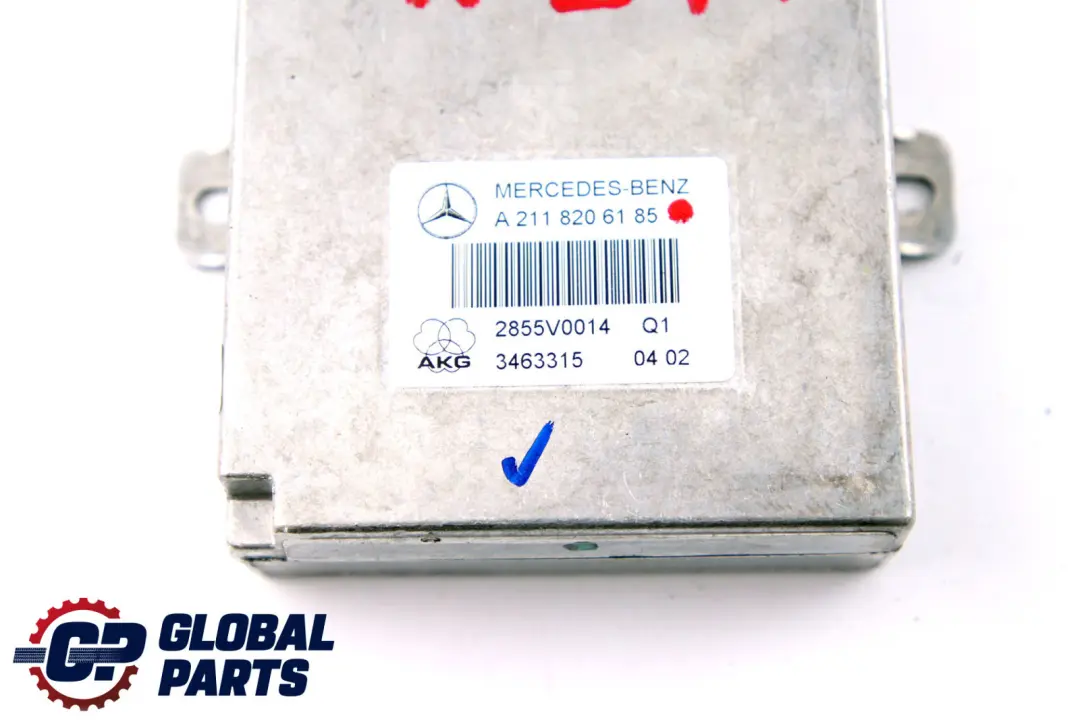 Class W211 W220 Telephone Hands Free Control Module to Mercedes E S with Part number A2118206185 Mercedes E S Class W211 W220 Telephone Hands Free Control Module - SKU A2118206185 - Part number A2118206185