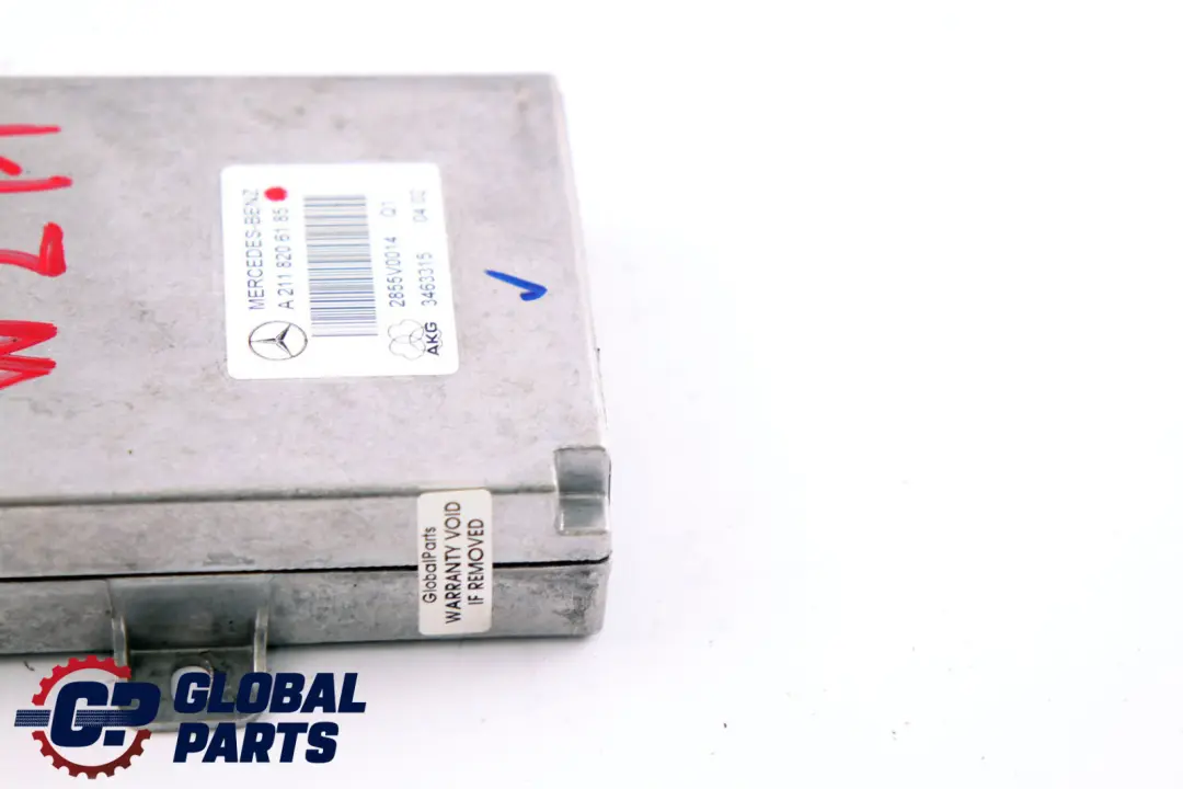 Klasse W211 W220 Steuergerät Freisprechanlage Telefon für Mercedes E S mit Teilenummer A2118206185 Mercedes E S Klasse W211 W220 Steuergerät Freisprechanlage Telefon - SKU A2118206185 - Teilenummer A2118206185