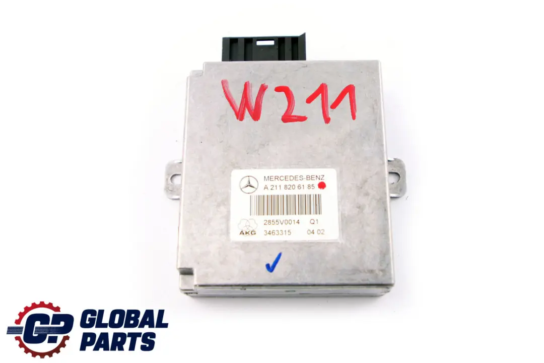 Mercedes E S Class W211 W220 Telephone Hands Free Control Module - SKU A2118206185 - Part number A2118206185
