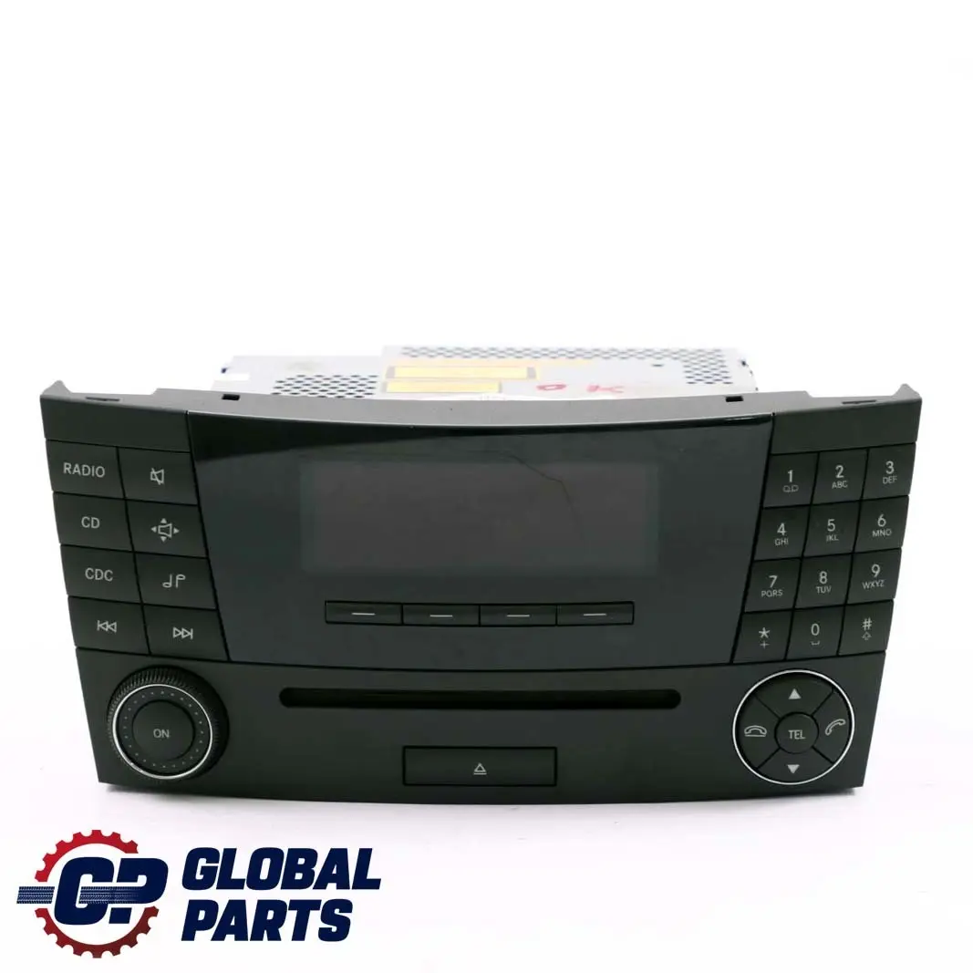 Mercedes-Benz E-Class W211 CD Player Radio Audio Head Unit to with Part number A2118209889 Mercedes-Benz E-Class W211 CD Player Radio Audio Head Unit - SKU A2118209889 - Part number A2118209889