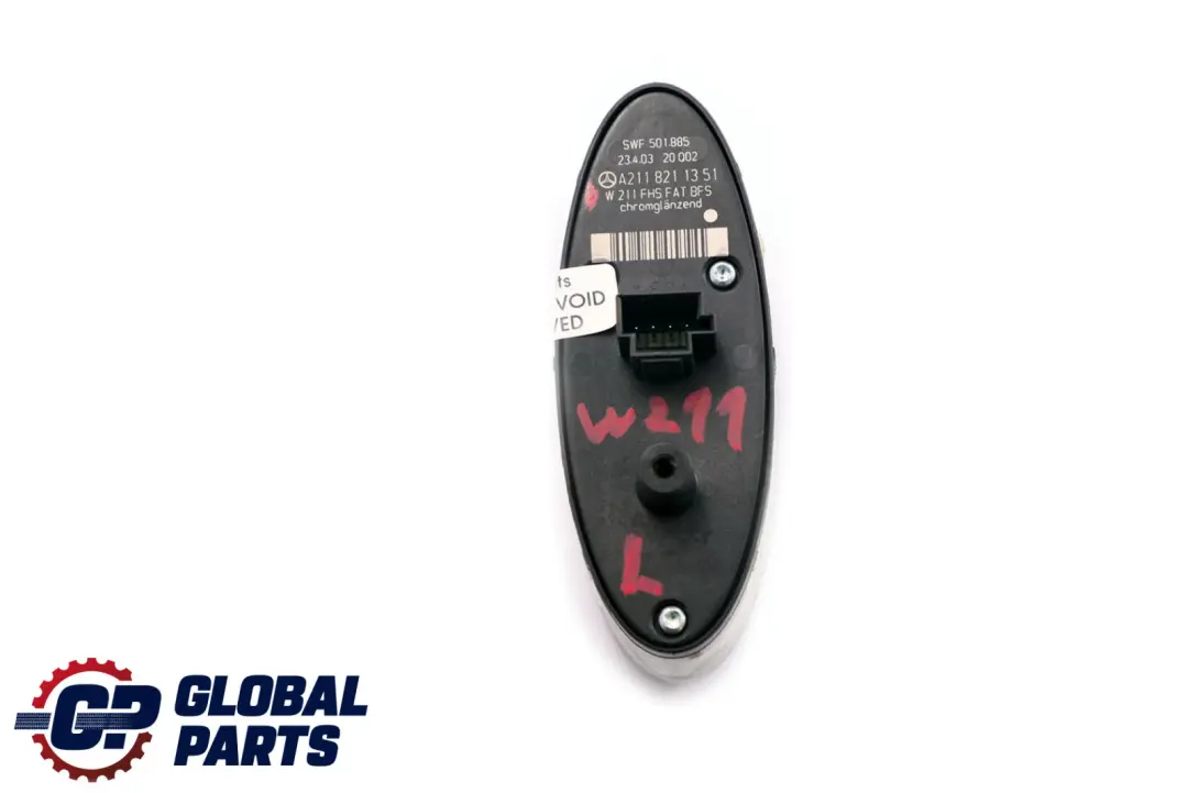 Door Window Control Switch Button to Mercedes E-Class W211 Passenger with Part number A2118211351 Mercedes E-Class W211 Passenger Door Window Control Switch Button - SKU A2118211351 - Part number A2118211351