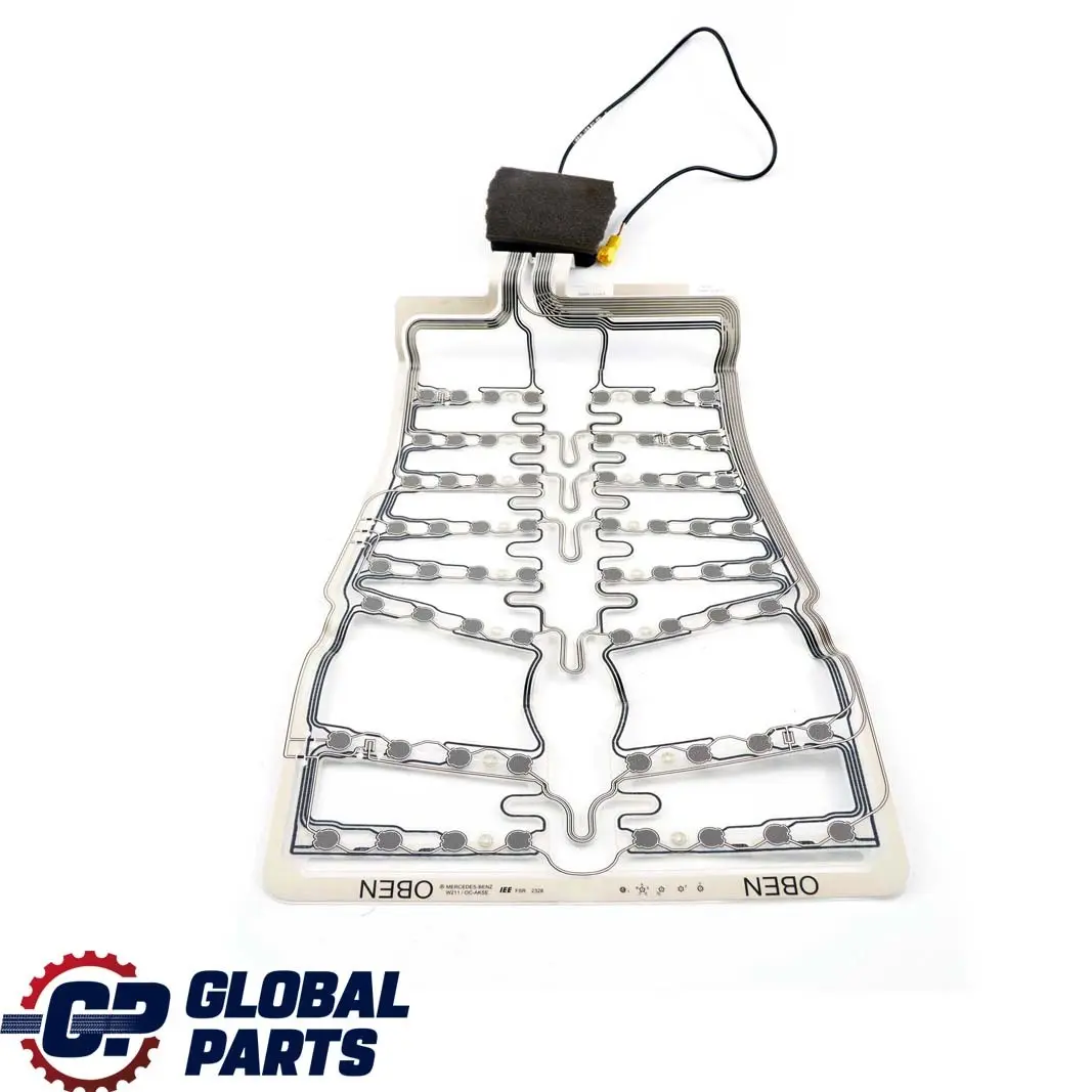 Mercedes-Benz E-Class W211 Passenger Seat Occupancy Sensor Mat to with Part number A2118211958 Mercedes-Benz E-Class W211 Passenger Seat Occupancy Sensor Mat - SKU A2118211958 - Part number A2118211958