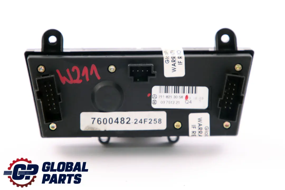 Mercedes Classe E S211 W211 Sensori Interruttore Parktronic Sistema - SKU A2118213058 - Numero di parte A2118213058