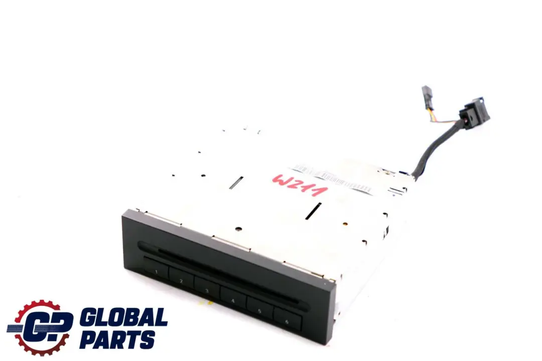 Class W169 W211 6 Disc CD Changer Player Glove Box Mercedes A E - SKU A2118275542 - Part number A2118275542