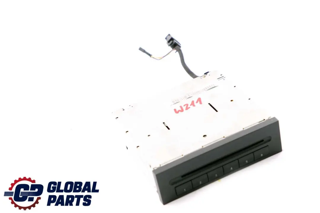 Class W169 W211 6 Disc CD Changer Player Glove Box Mercedes A E - SKU A2118275542 - Part number A2118275542