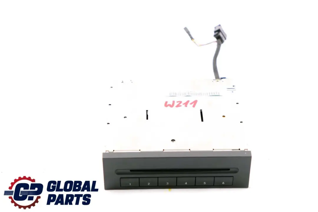 Class W169 W211 6 Disc CD Changer Player Glove Box Mercedes A E - SKU A2118275542 - Part number A2118275542