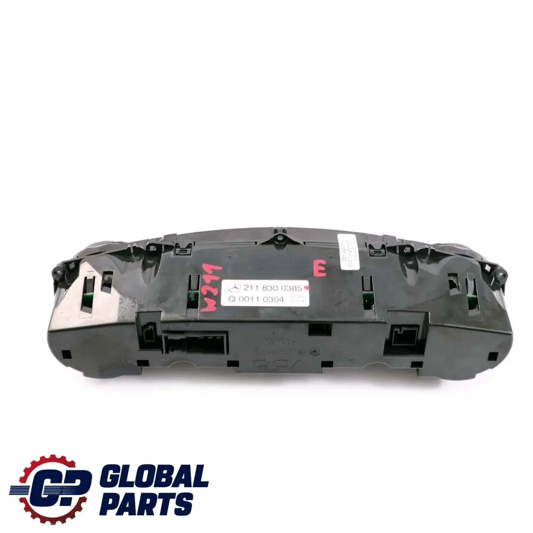 Mercedes S211 W211 Panel Klimatyzacji Ogrzewania - SKU A2118300385 - Numer Części A2118300385