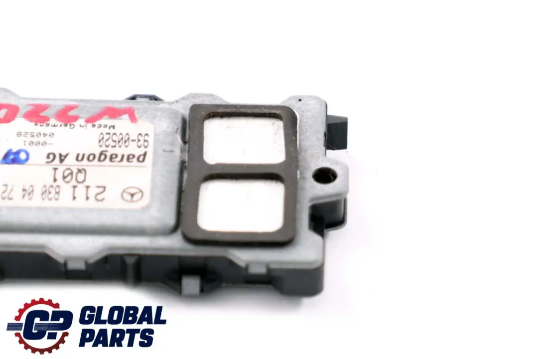 Pollution Senor Mercedes W203 W209 W211 W220 W221 Air - SKU A2118300472 - Numéro de pièce A2118300472