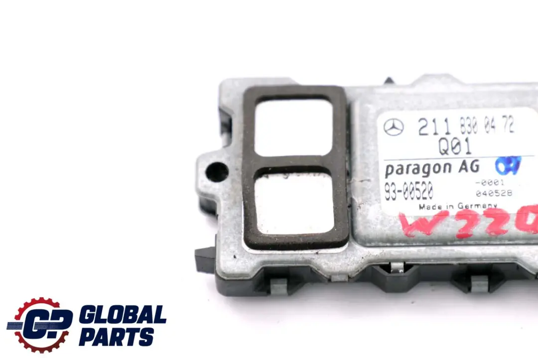 Aire Contaminación Senor para Mercedes W203 W209 W211 W220 W221 con número de pieza A2118300472 Mercedes W203 W209 W211 W220 W221 Aire Contaminación Senor - SKU A2118300472 - Número de pieza A2118300472