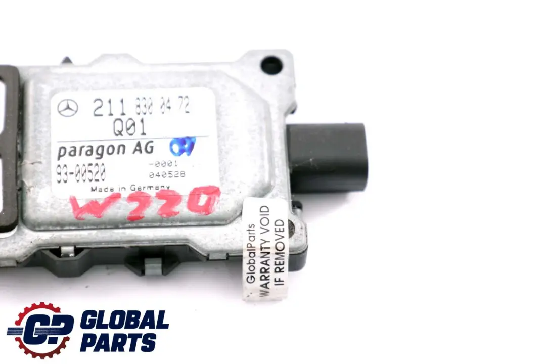 Pollution Senor pour Mercedes W203 W209 W211 W220 W221 Air à propos du numéro de pièce A2118300472 Mercedes W203 W209 W211 W220 W221 Air Pollution Senor - SKU A2118300472 - Numéro de pièce A2118300472