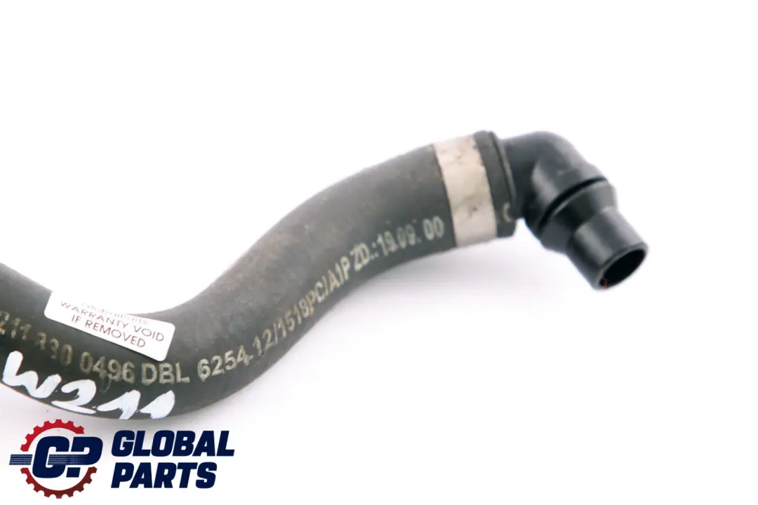 Mercedes-Benz Classe CLS S211 W211 W219 Refroidissement Tuyau pour à propos du numéro de pièce A2118300496 Mercedes-Benz Classe CLS S211 W211 W219 Refroidissement Tuyau - SKU A2118300496 - Numéro de pièce A2118300496