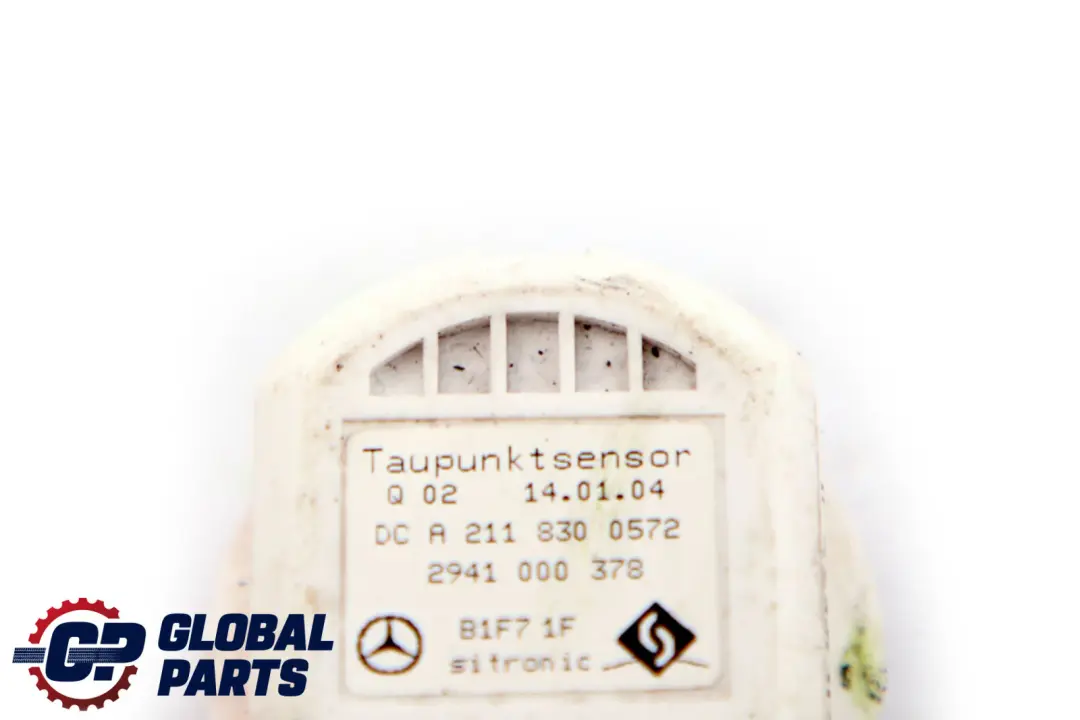 Mercedes-Benz C E Classe W169 W203 W211 Sensore di Punto Rugiada per con numero di parte A2118206026 Mercedes-Benz C E Classe W169 W203 W211 Sensore di Punto Rugiada - SKU A2118300572 - Numero di parte A2118206026