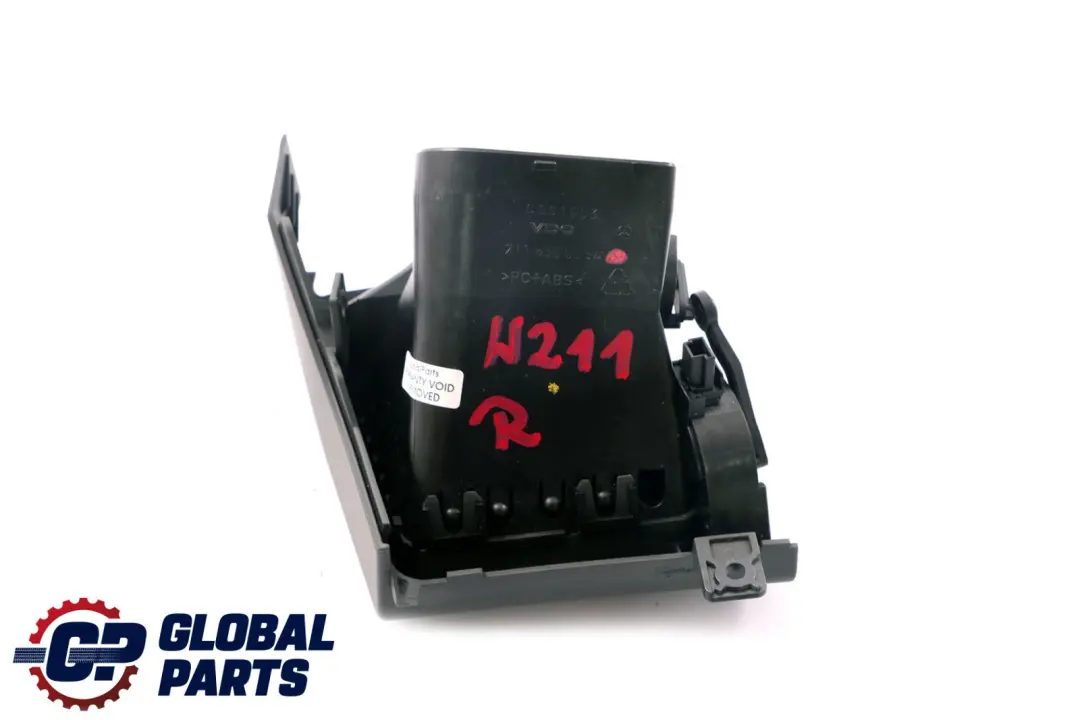 Mercedes-Benz E-Class W211 Right O/S Air Vent Dashboard to with Part number A2118300654 Mercedes-Benz E-Class W211 Right O/S Air Vent Dashboard - SKU A2118300654 - Part number A2118300654