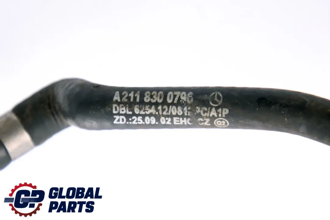 Mercedes-Benz E-Class W211 S211 Fuel Feed Line Pipe Hose to with Part number A2118300796 Mercedes-Benz E-Class W211 S211 Fuel Feed Line Pipe Hose - SKU A2118300796 - Part number A2118300796