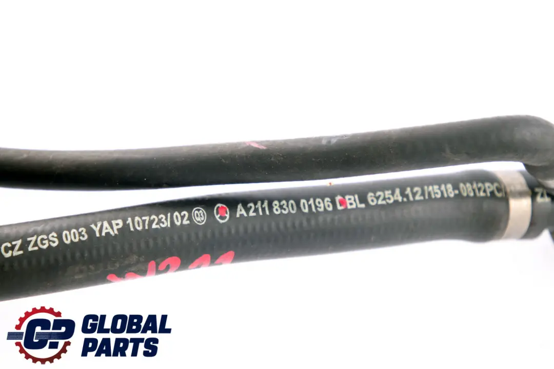 Mercedes-Benz E-Class W211 S211 Fuel Feed Line Pipe Hose to with Part number A2118300796 Mercedes-Benz E-Class W211 S211 Fuel Feed Line Pipe Hose - SKU A2118300796 - Part number A2118300796