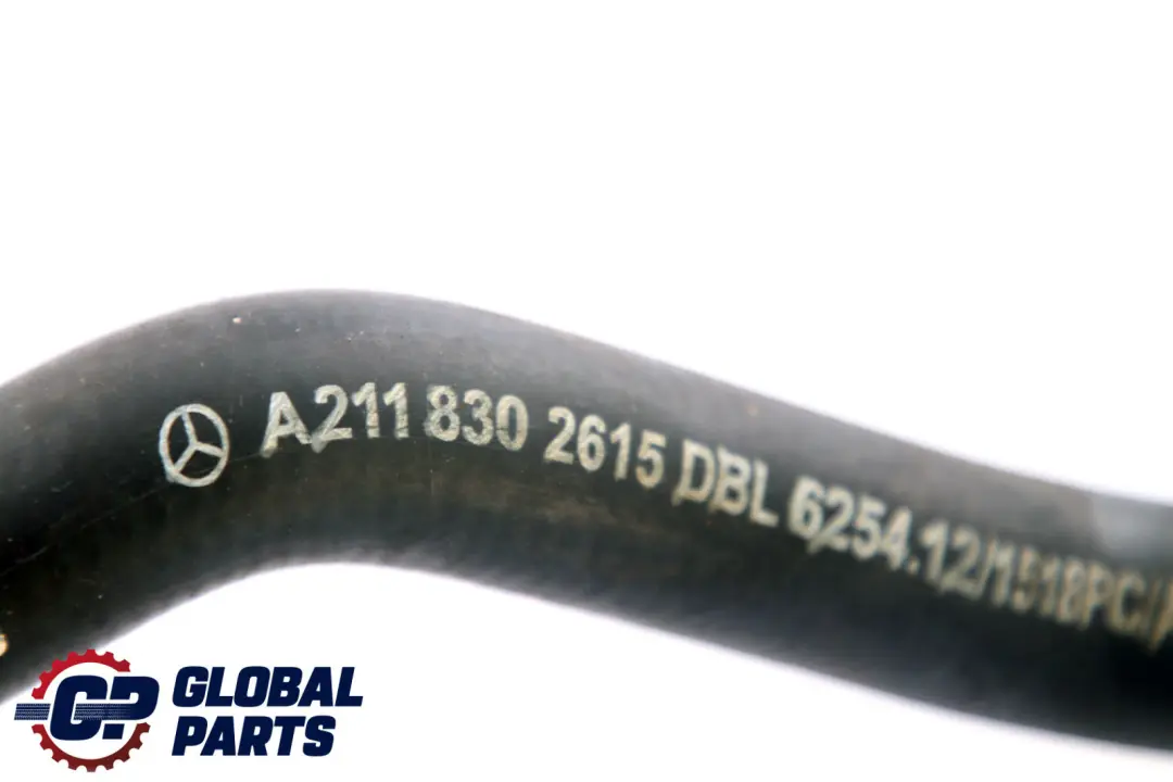 Mercedes-Benz E CLS Class W211 W219 Engine Water Coolant Hose Pipe to with Part number A2118302615 Mercedes-Benz E CLS Class W211 W219 Engine Water Coolant Hose Pipe - SKU A2118302615 - Part number A2118302615