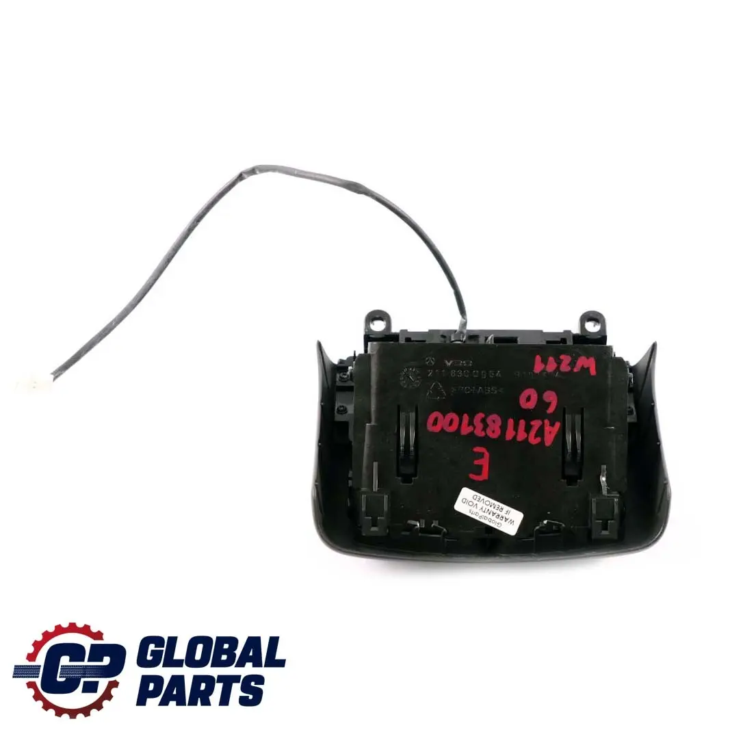 Mercedes-Benz E W211 Luftdüse Luftströmer Hinten Mitte Düse Center A21183009 für mit Teilenummer A2118300954 Mercedes-Benz E W211 Luftdüse Luftströmer Hinten Mitte Düse Center A21183009 - SKU A2118310060 - Teilenummer A2118300954