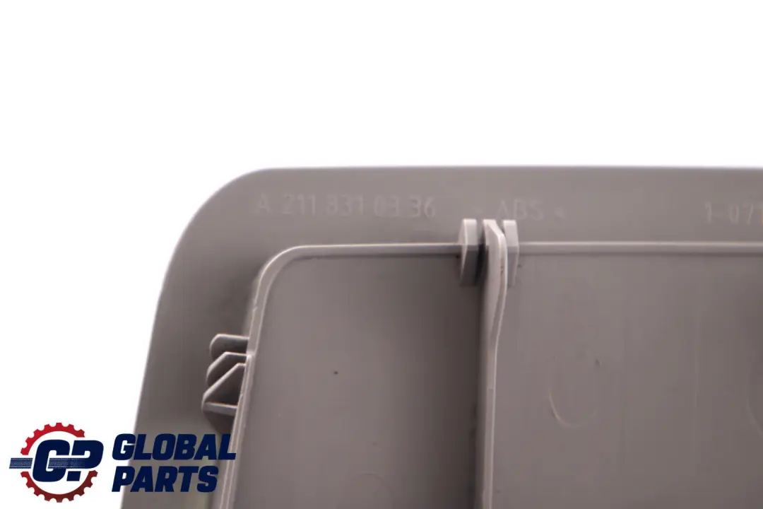 Mercedes E-Klasse W211 S211 Boden Lüftung Grill Abdeckung Grau - SKU A2118310336 - Teilenummer A2118310336