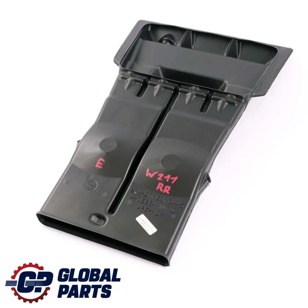 Mercedes-Benz E W211 Channel Air Routing Ventilation Rear Right O/S to with Part number A2118310445 Mercedes-Benz E W211 Channel Air Routing Ventilation Rear Right O/S - SKU A2118310445 - Part number A2118310445
