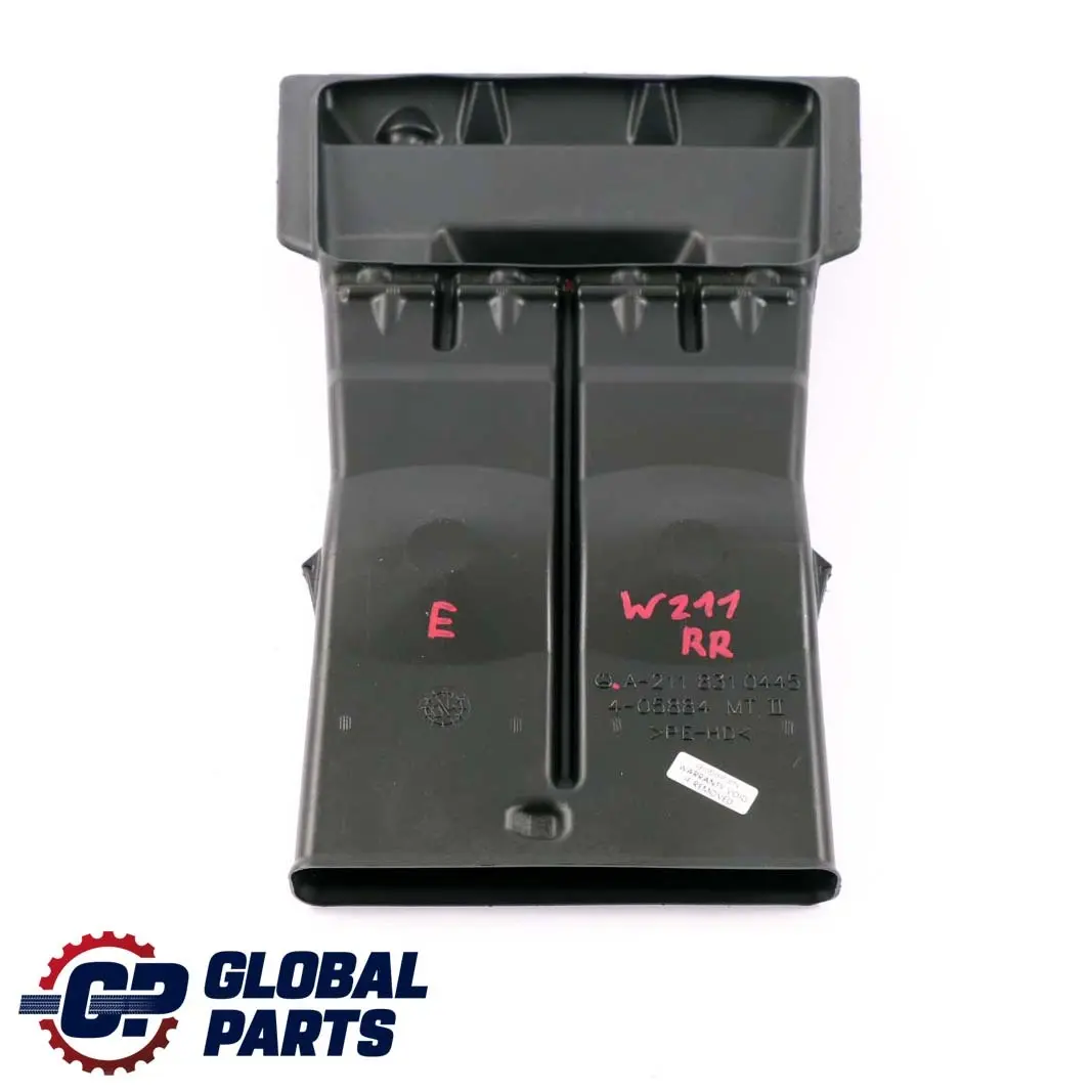 Mercedes-Benz E W211 Channel Air Routing Ventilation Rear Right O/S to with Part number A2118310445 Mercedes-Benz E W211 Channel Air Routing Ventilation Rear Right O/S - SKU A2118310445 - Part number A2118310445