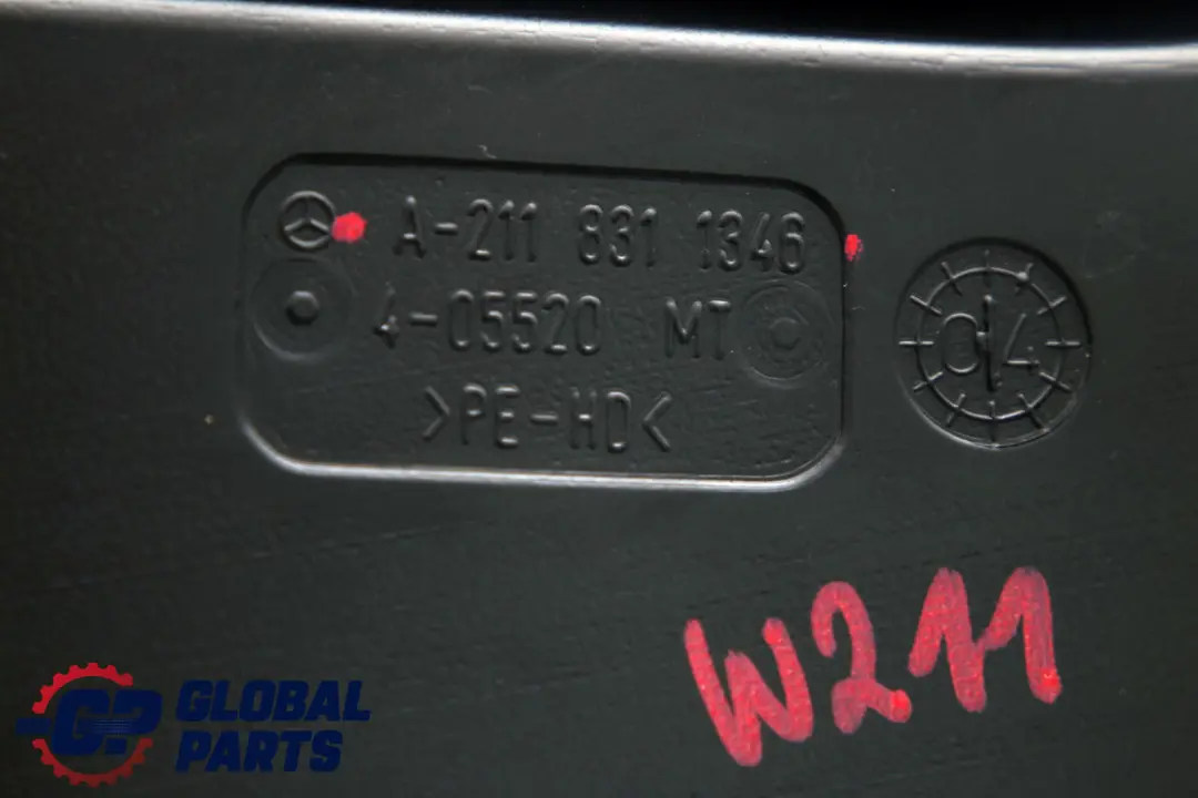 Classe CLS S211 W211 W219 Conduit de Ventilation Canal D'Air Gauche pour Mercedes E à propos du numéro de pièce A2118311346 Mercedes E Classe CLS S211 W211 W219 Conduit de Ventilation Canal D'Air Gauche - SKU A2118311346 - Numéro de pièce A2118311346