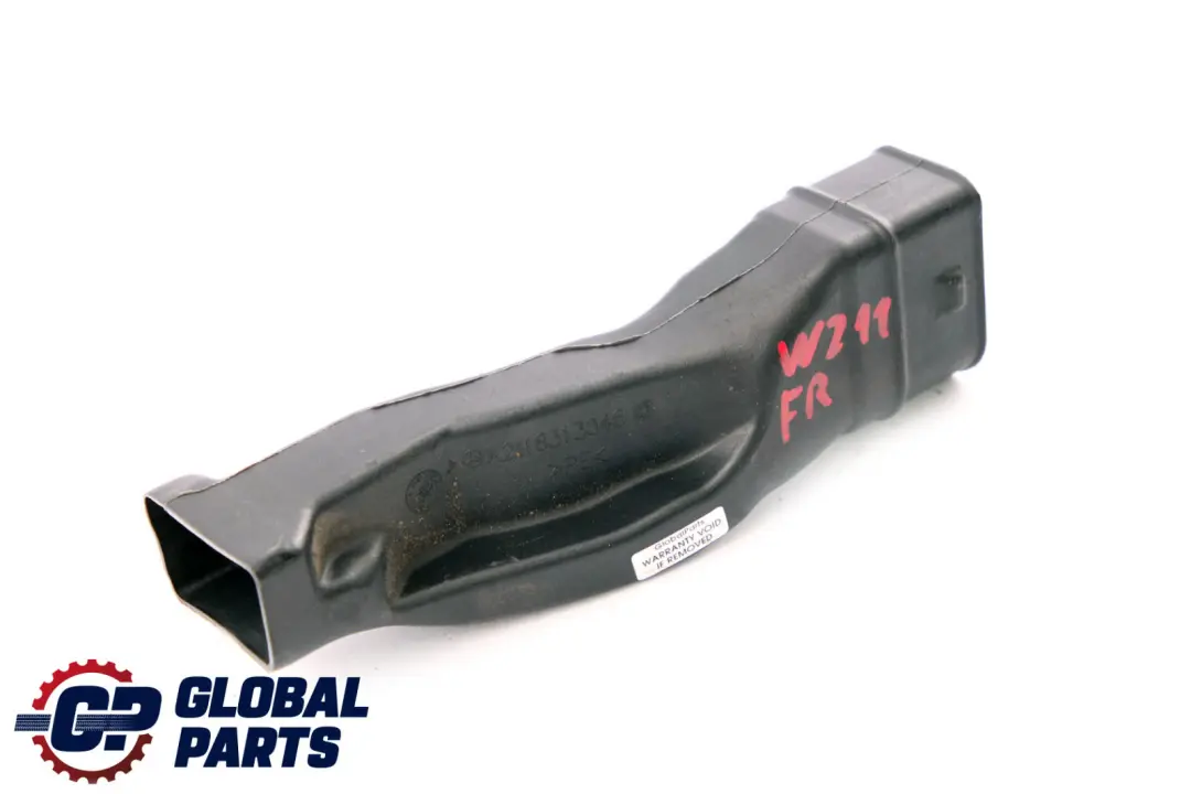 Classe E S211 W211 Condotto Ventilazione Dell'Aria Ant. Dx per Mercedes con numero di parte A2118313046 Mercedes Classe E S211 W211 Condotto Ventilazione Dell'Aria Ant. Dx - SKU A2118313046 - Numero di parte A2118313046