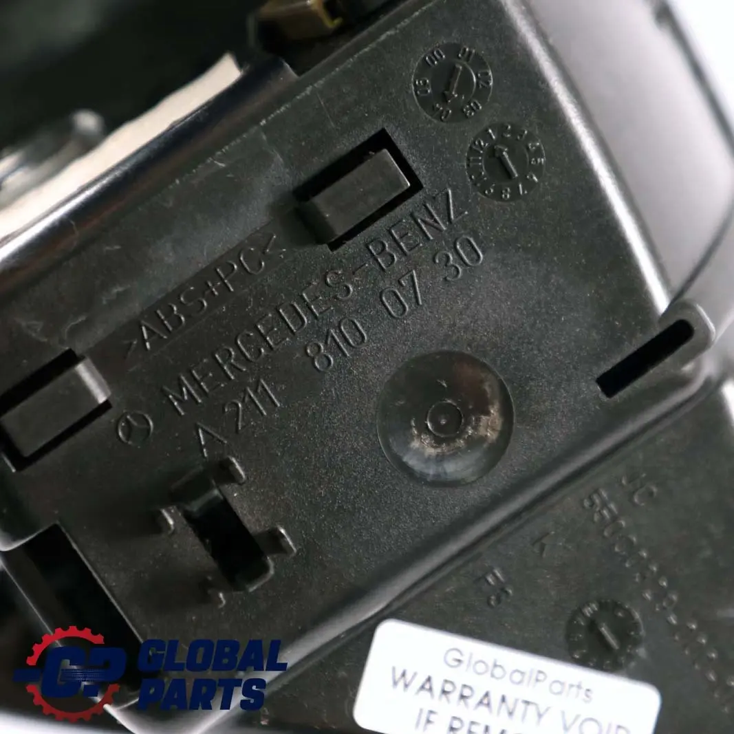 Mercedes S211 W211 Rear Left N/S Door Ashtray Trim Black - SKU A2118400174-1 - Part number A2118100730