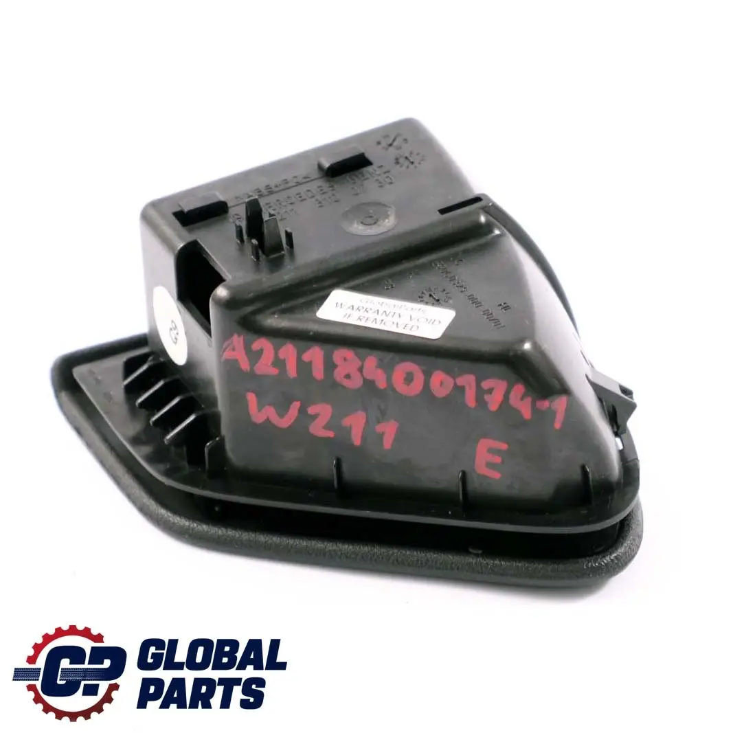 Mercedes S211 W211 Rear Left N/S Door Ashtray Trim Black - SKU A2118400174-1 - Part number A2118100730