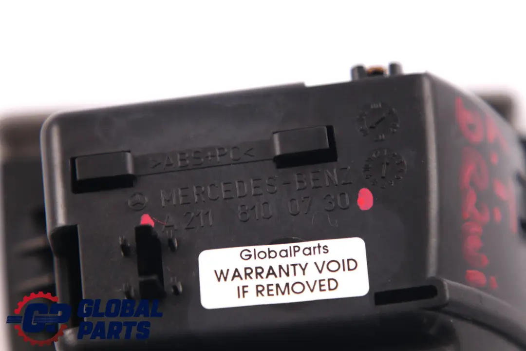 Mercedes E-Class S211 W211 Rear Left N/S Door Ashtray Trim - SKU A2118400174 - Part number A2118100730