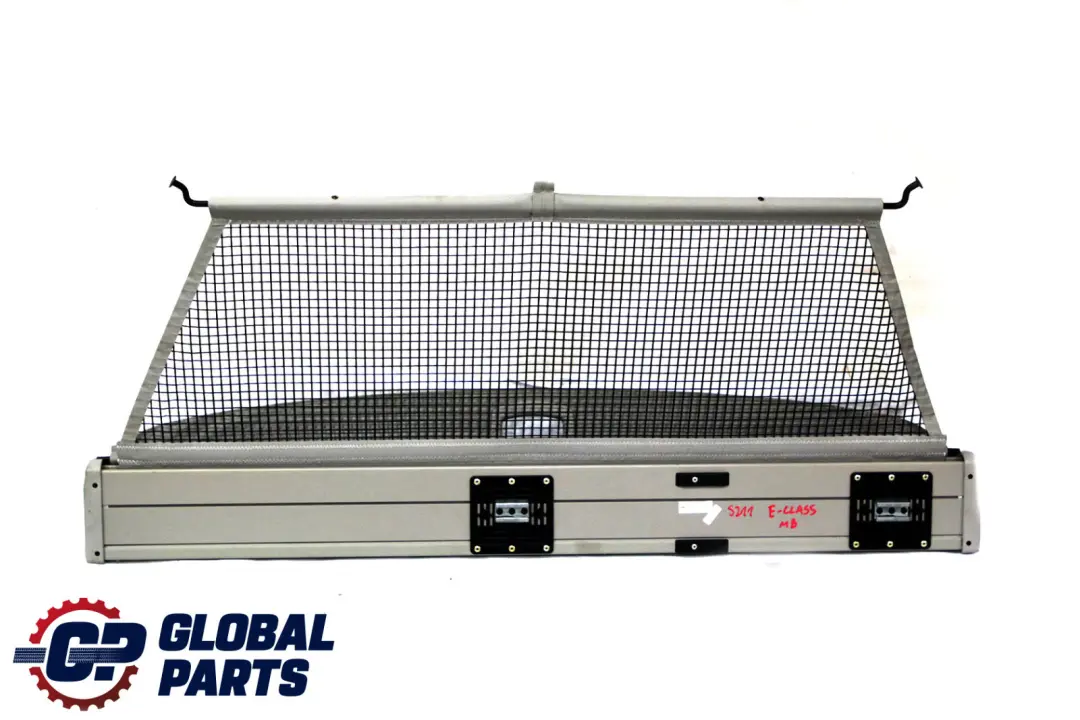 Roller Blind Parcel Shelf Storage Net to Mercedes E-Class W211 S211 Estate Rear with Part number A2118600075 Mercedes E-Class W211 S211 Estate Rear Roller Blind Parcel Shelf Storage Net - SKU A2118600075 - Part number A2118600075