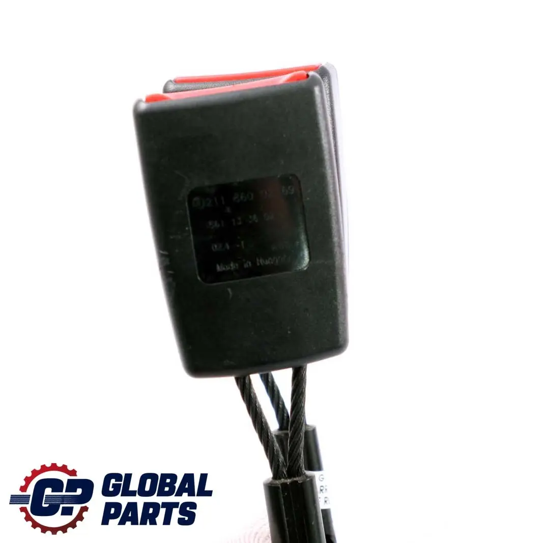 MercedesW211 Chiusura cintura sicurezza posterioredestra dopia fibbia per con numero di parte A2118600269 MercedesW211 Chiusura cintura sicurezza posterioredestra dopia fibbia - SKU A2118600269 - Numero di parte A2118600269