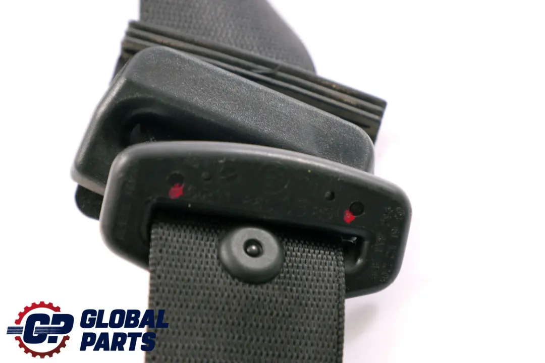 Belt Left Rear Touring N/S Black to Mercedes S211 Seat with Part number A2118600585 Mercedes S211 Seat Belt Left Rear Touring N/S Black - SKU A2118600585-1 - Part number A2118600585