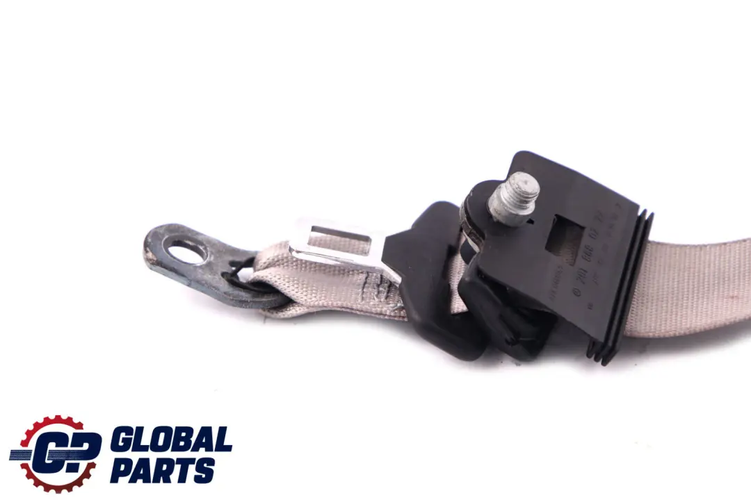Mercedes-Benz E-Class S211 Touring Left Rear N/S Seat Belt Grey to with Part number A2118600585 Mercedes-Benz E-Class S211 Touring Left Rear N/S Seat Belt Grey - SKU A2118600585 - Part number A2118600585