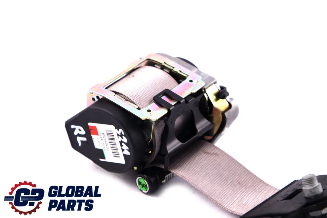 Mercedes-Benz E-Class S211 Touring Left Rear N/S Seat Belt Grey to with Part number A2118600585 Mercedes-Benz E-Class S211 Touring Left Rear N/S Seat Belt Grey - SKU A2118600585 - Part number A2118600585
