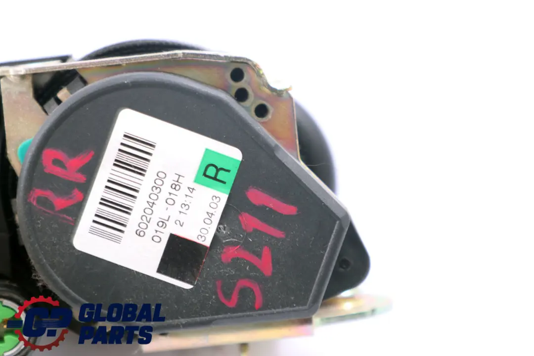 Mercedes S211 Touring Cintura Sicurezza Posteriore Destra Nero - SKU A2118600685 - Numero di parte A2118600685