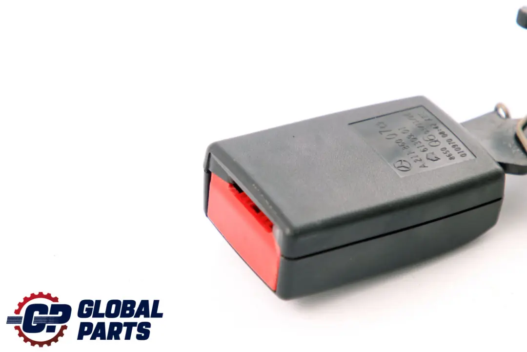 Mercedes-Benz E S211 W211 Lower Seat Belt Latch Buckle Rear Left to with Part number A2118600769 Mercedes-Benz E S211 W211 Lower Seat Belt Latch Buckle Rear Left - SKU A2118600769 - Part number A2118600769