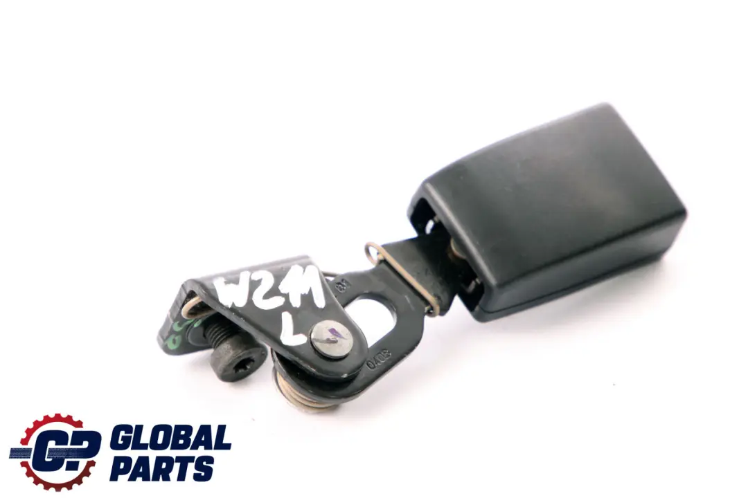  Mercedes-Benz E S211 W211 Lower Seat Belt Latch Buckle Rear Left - SKU A2118600769 - Part number A2118600769