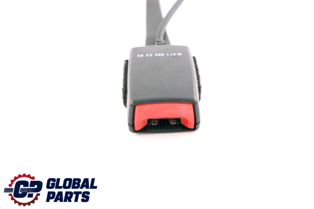 Mercedes-Benz S211 W211 Front Left Right Seat Safety Belt Buckle to with Part number A2118603369 Mercedes-Benz S211 W211 Front Left Right Seat Safety Belt Buckle - SKU A2118603369 - Part number A2118603369