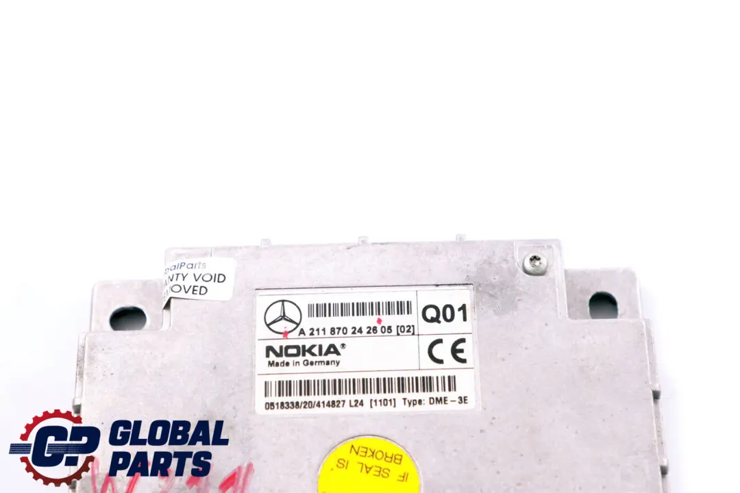  Mercedes-Benz E-Class S211 W211 Nokia Phone Control Unit Module - SKU A2118702426 - Part number A2118702426