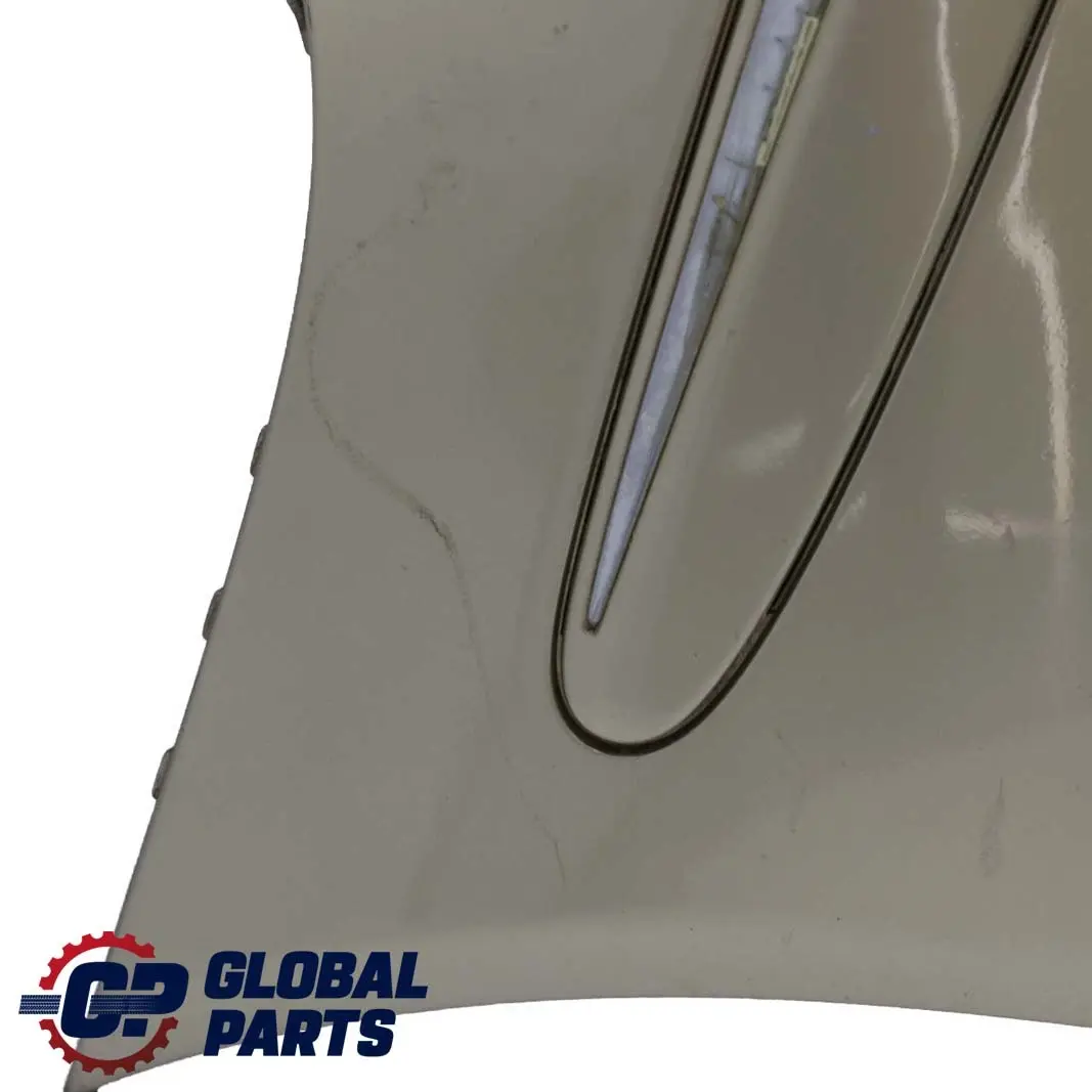 Mercedes-Benz E-Class W211 Front Bumper Trim Panel Travertine Beige - 693 to with Part number A2118800140 Mercedes-Benz E-Class W211 Front Bumper Trim Panel Travertine Beige - 693 - SKU A2118800140-TRB - Part number A2118800140