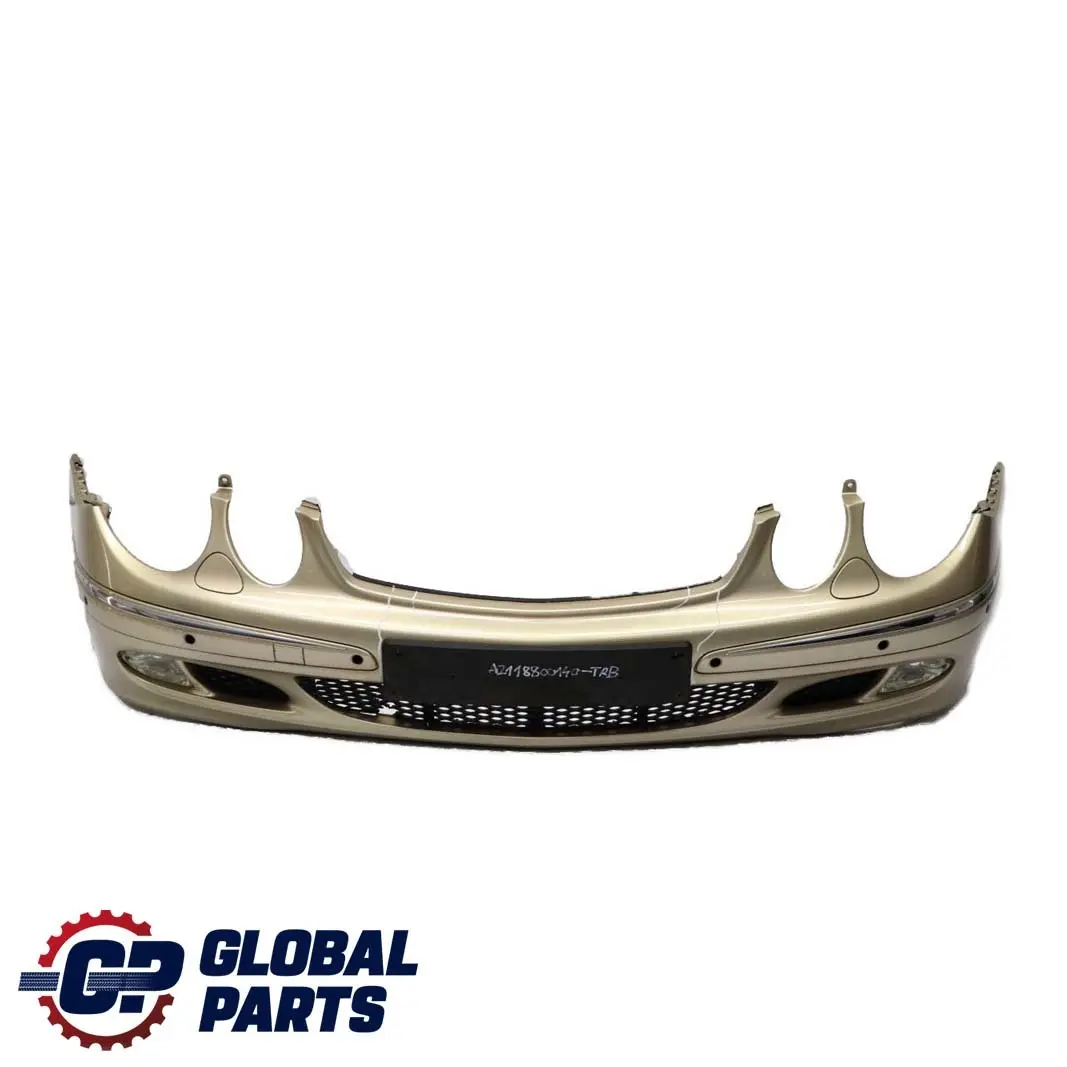 Mercedes-Benz E-Class W211 Front Bumper Trim Panel Travertine Beige - 693 to with Part number A2118800140 Mercedes-Benz E-Class W211 Front Bumper Trim Panel Travertine Beige - 693 - SKU A2118800140-TRB - Part number A2118800140