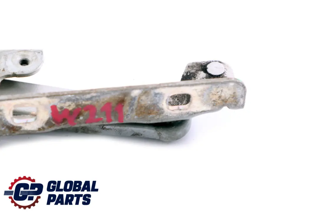 Hinge Right O/S Bonnet Front Brilliant Silver to Mercedes E S211 W211 with Part number A2118800228 Mercedes E S211 W211 Hinge Right O/S Bonnet Front Brilliant Silver - SKU A2118800228-BS - Part number A2118800228