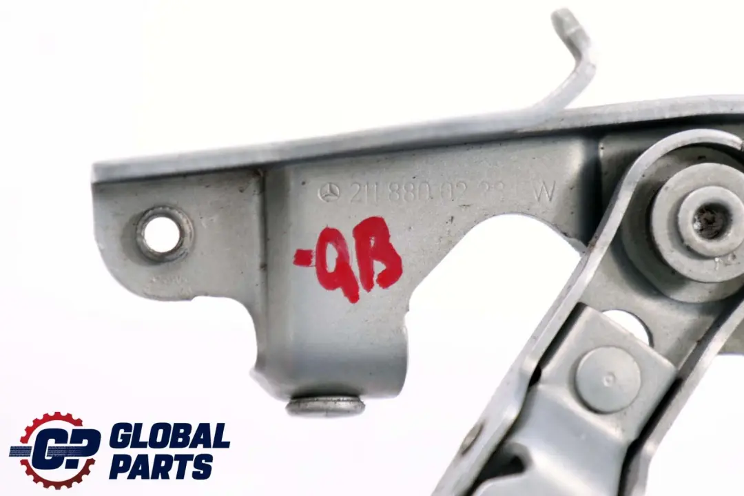  Mercedes-Benz S W211 W220 Cerniera Cofano Destra Calcedonio Blu - SKU A2118800228-QB - Numero di parte A2118800128