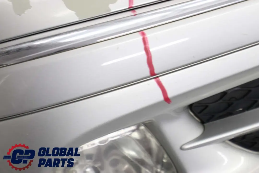 Mercedes E Class W211 Front Bumper Trim Panel Brilliant Silver Metallic - 744 - SKU A2118800240-BS - Part number A2118800240