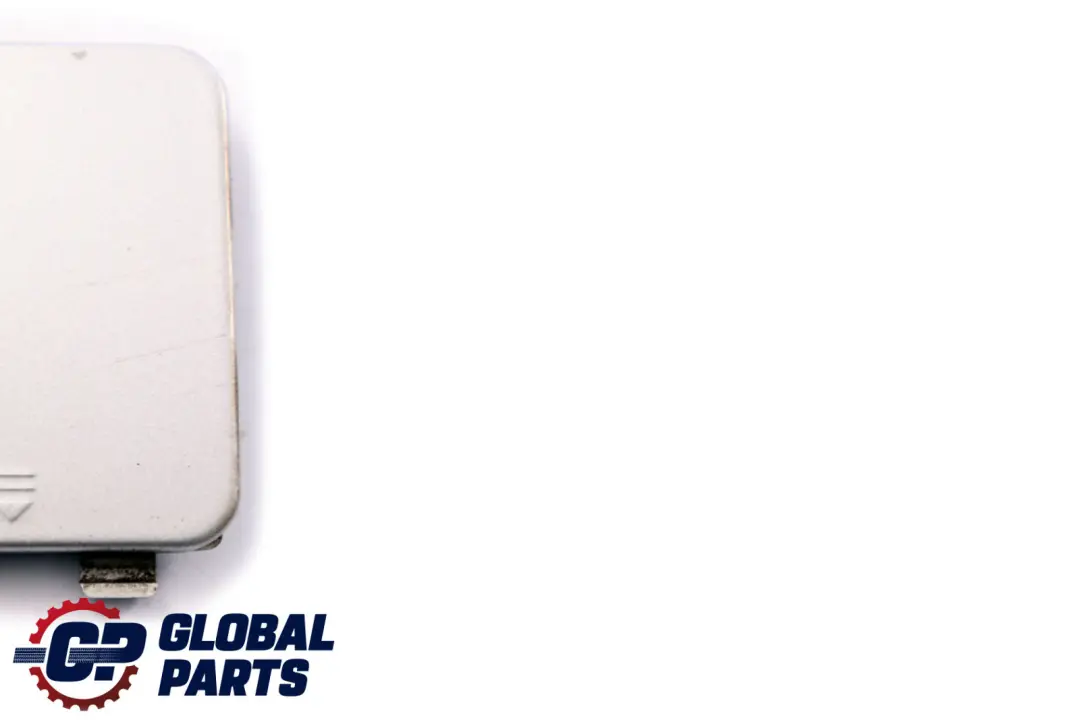 Bumper Hook Cover Cap Brilliant Silver to Mercedes E-Class S211 Rear with Part number A2118800605 Mercedes E-Class S211 Rear Bumper Hook Cover Cap Brilliant Silver - SKU A2118800605-BS - Part number A2118800605